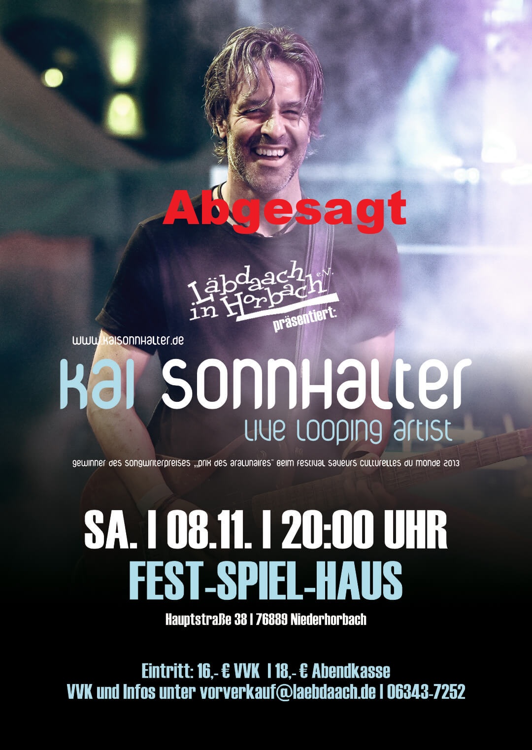 Kai Sonnhalter kommt ins Fest-Spiel-Haus